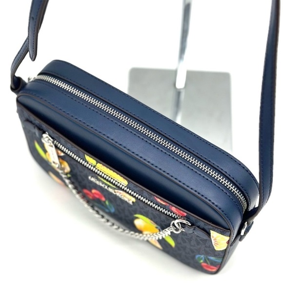 Michael Kors Large EW Zip Chain Xbody
Crossbody Bag Navy Blue Multi - Picture 9 of 11